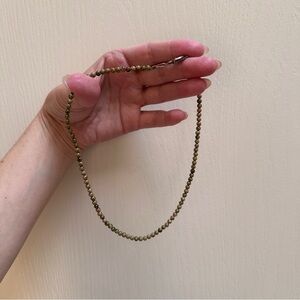 Elegant Green Beaded Necklace